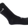 medias canilleras nike negras con logo blanco