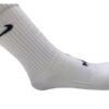medias canilleras nike blancas logo negro